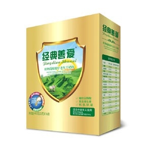 經典善愛植物甾醇酯中老年羊奶粉400克盒